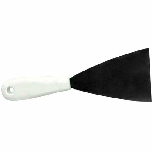 Комплект 5 штук Скребок FBK 80мм нержавеющая сталь-1мм ручка пластик белый 88080-1 10512₽