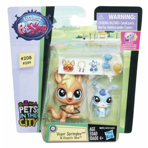 Littlest Pet Shop кенгуру и кролик пазл 25 эл полиптих littlest pet shop верные приятели