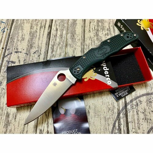 складной нож spyderco endura карманный походный Нож складной Spyderco Endura 4, ZDP-189 Blade