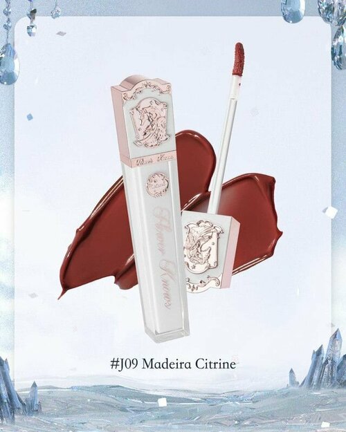 Flower Knows Блеск для губ Unicorn Crystal, #J09 Madeira Citrine, 3 мл