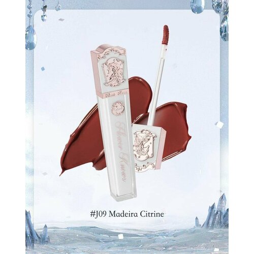 Flower Knows Блеск для губ Unicorn Crystal, #J09 Madeira Citrine, 3 мл