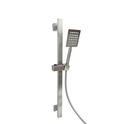 Душевая стойка Vaserzberg SUS-17 сатин, с душевым набором