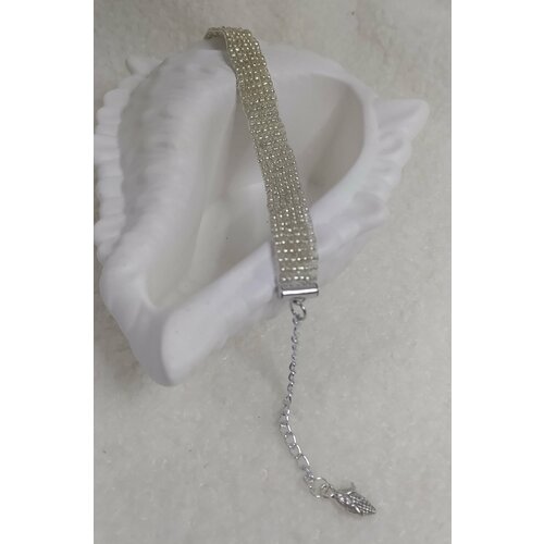 фото Плетеный браслет радужная волна, 1 шт., размер 17 см, размер one size fsb1