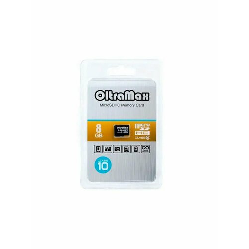 Карта памяти OLTRAMAX MICROSDHC 8GB CLASS10