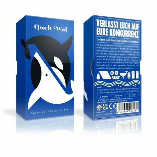 Настольная игра Oink Games Guck Wal / Whale to Look (Смотри, Кит)
