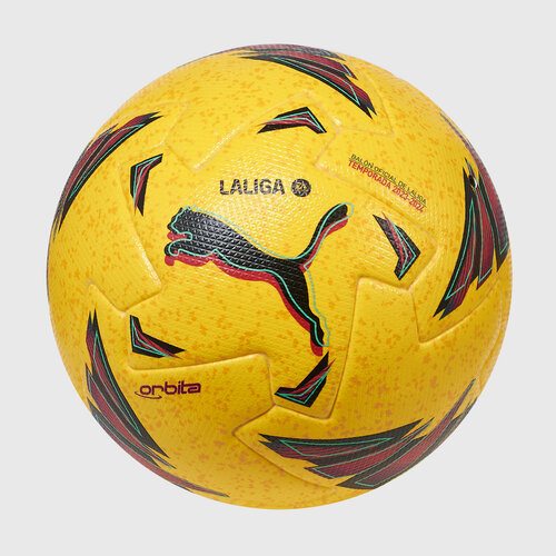 Футбольный мяч Puma Orbita Laliga 1 08410602, р-р 5, Желтый