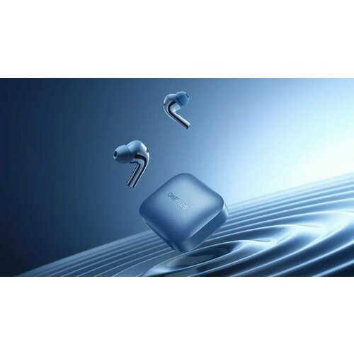 Беспроводные наушники OnePlus Buds 3 Лазурный - Новинка 2024г улучшенная модель с функцией объёмного звучания - 3D звук 999900₽