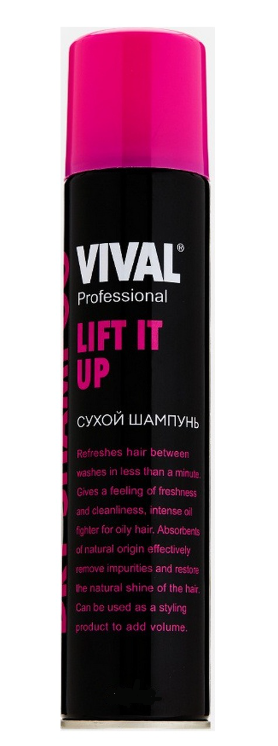 VIVAL, Сухой шампунь Lift it up, 75 мл