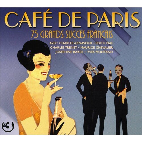 компакт диск warner charles aznavour – colore ma vie Various Artists CD Various Artists Cafe De Paris