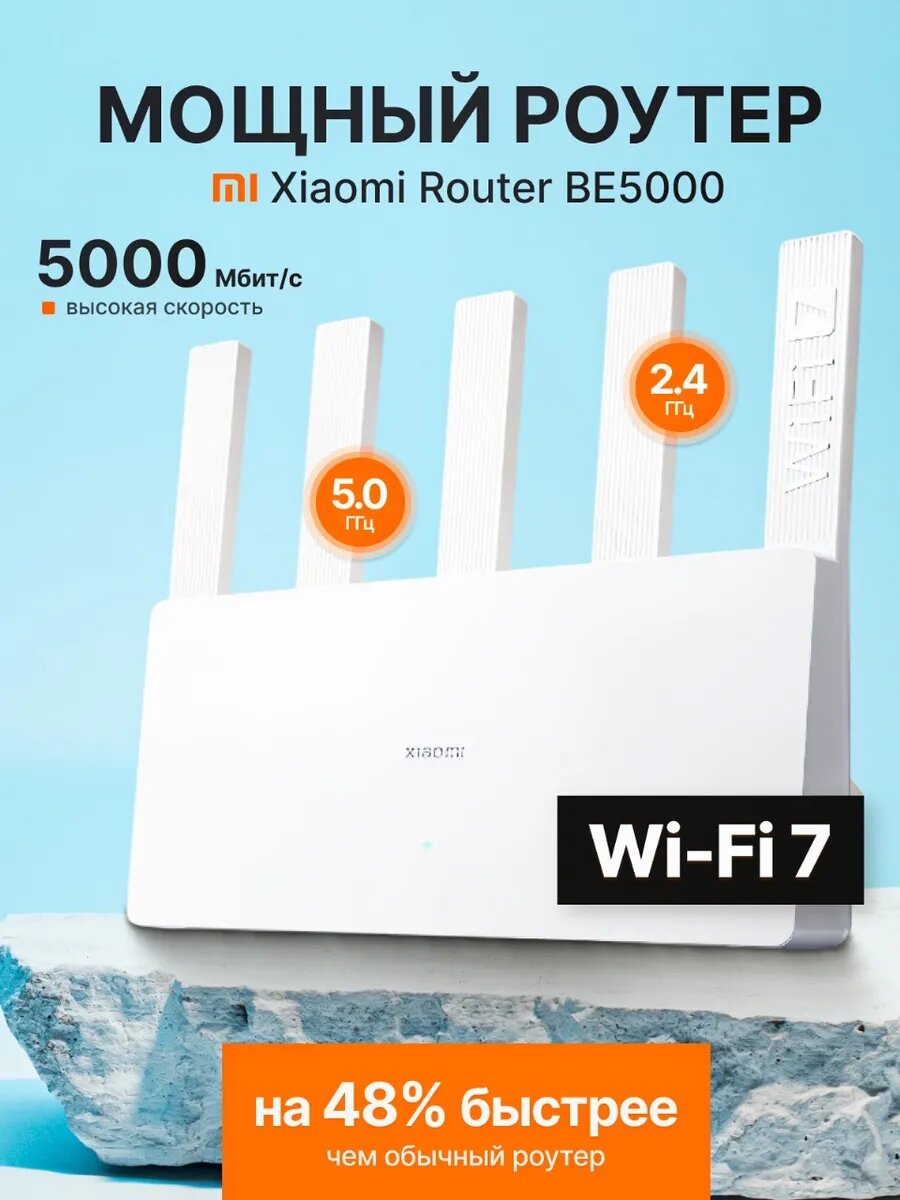 Роутер Wi-Fi 7 Сяоми BE5000