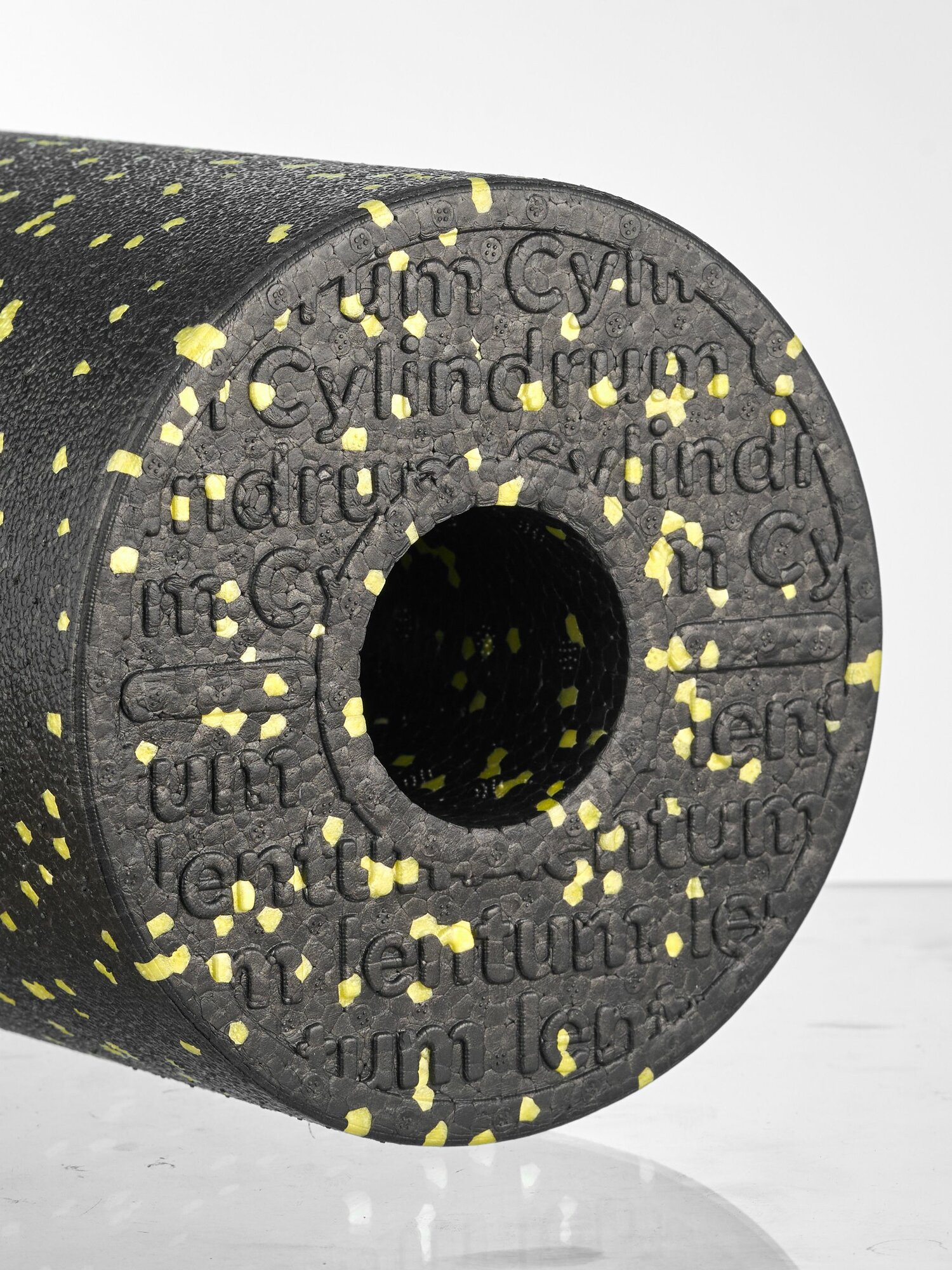 Ролик массажный Cylindrum для МФР от Lentum, для спины, ног, для йоги, кроссфита, бега, пилатеса, фитнеса