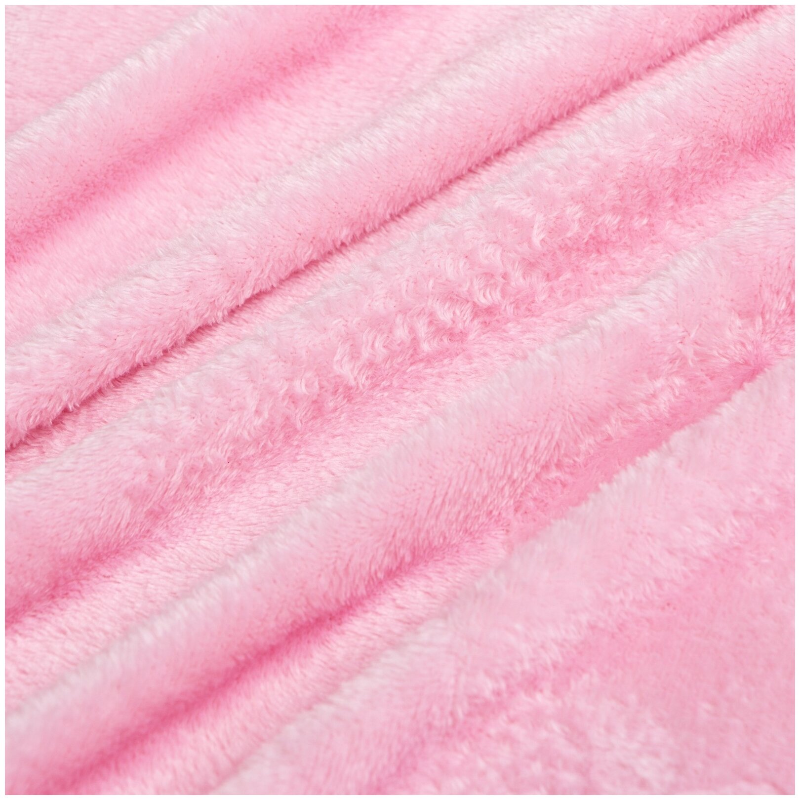 Плед "Этель", р-р 130х180 см, розовый 100% п/э 4262986 - фотография № 2