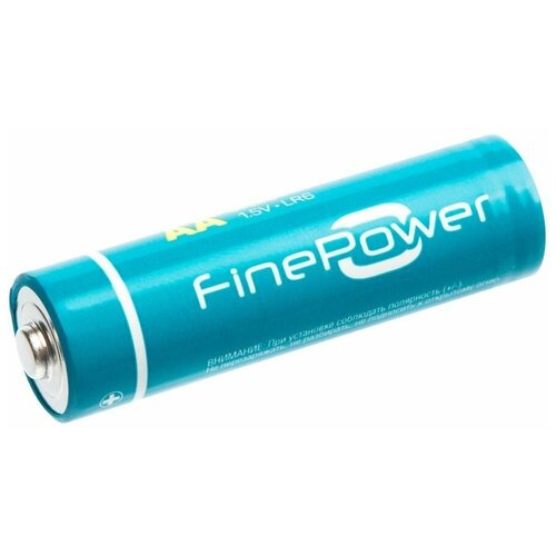 Батарея FinePower Alkaline LR6 Size AA 1.5V, 1 шт.