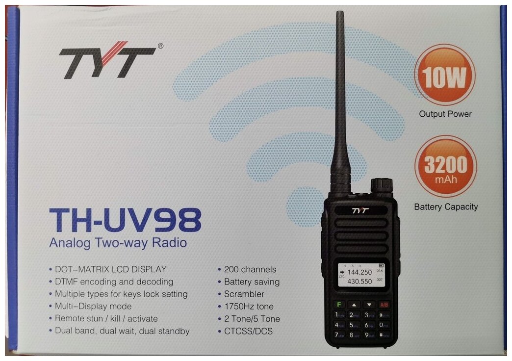 Радиостанция TYT TH-UV98 10W