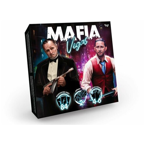 Настольная игра Мафия Вегас - Mafia Vegas настольная игра эврикус mafia случайное происшествие мафия