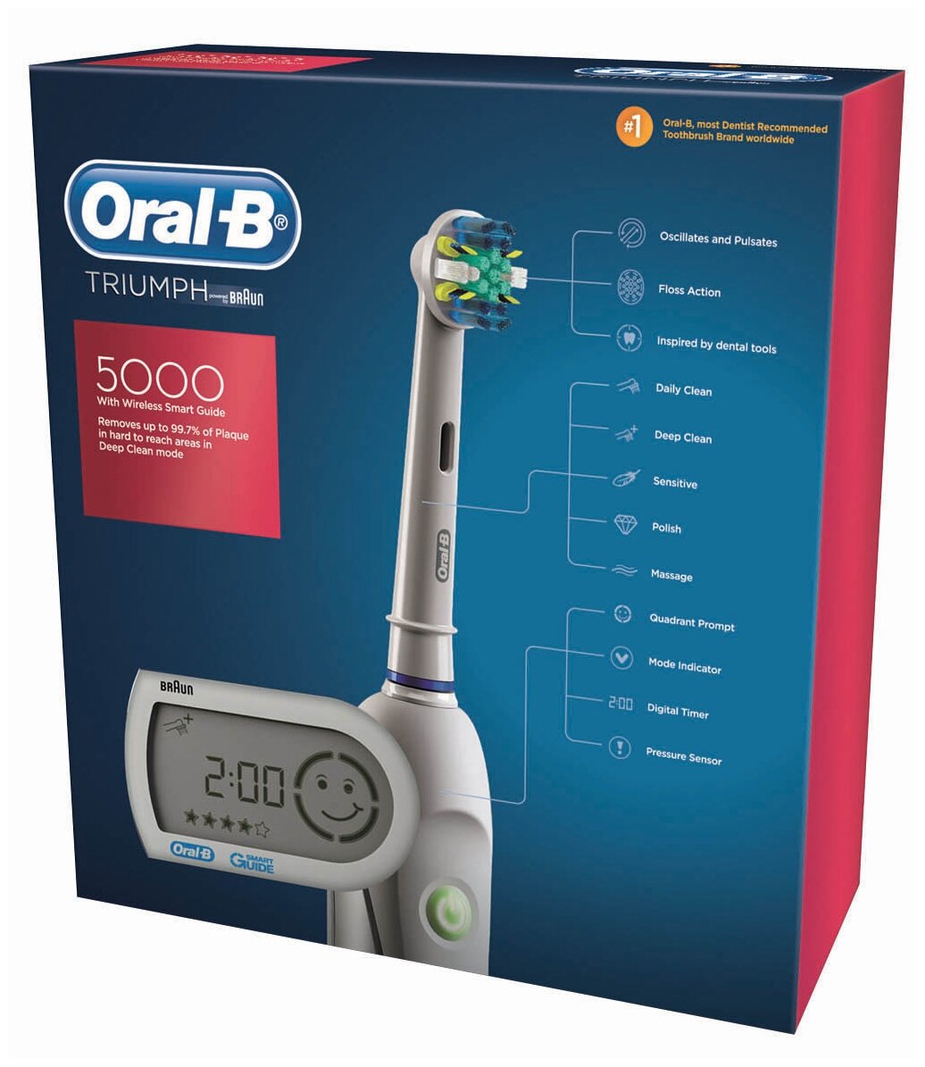 Электрическая зубная щетка Oral-B - фото №3