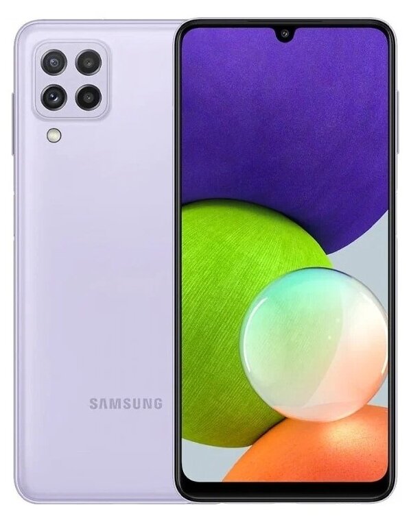 Смартфон Samsung Galaxy A22 4/128GB Violet (SM-A225)