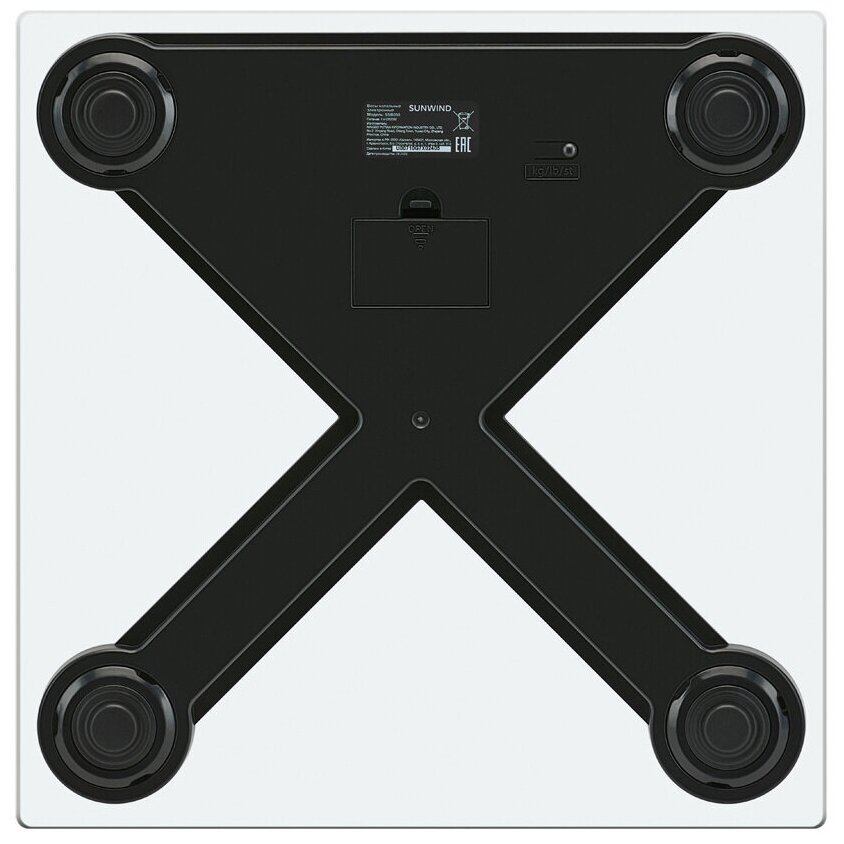 Напольные весы SUNWIND , до 180кг, цвет: рисунок - фото №2