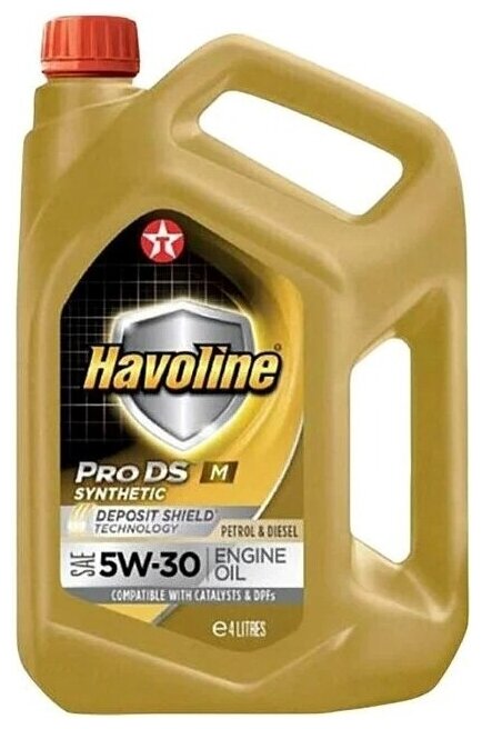 Масло моторное Texaco Havoline ProDS M 5W-30 (4 л)