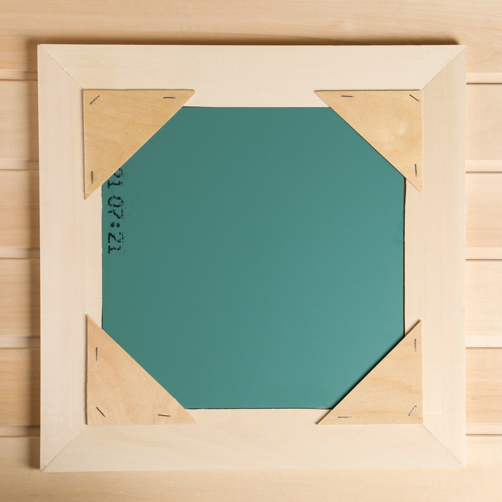 Зеркало"Май" 42х42 см, "Добропаровъ" отражающая поверхность 28х28 см - фотография № 4