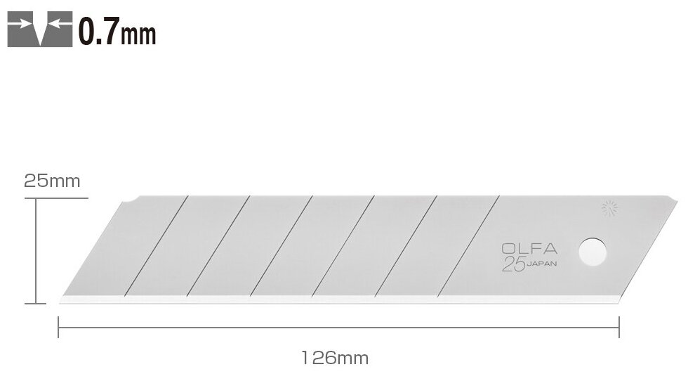 Сегментированное лезвие OLFA - фото №7