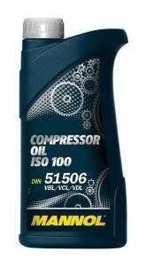 Масло Mannol компрессорное Compressor Oil ISO 100 мин. Mannol 1 л SCT LUBRICANTS MN1918 | цена за 1 шт