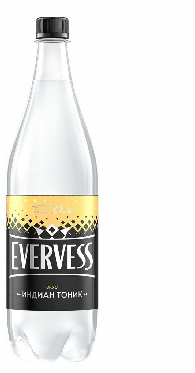 Напиток газированный Эвервесс Индиан Тоник 1.0 л. ПЭТ упаковка 12 штук - фотография № 3