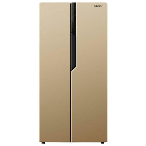 Холодильник NFK-420 SbS золотистый inverter