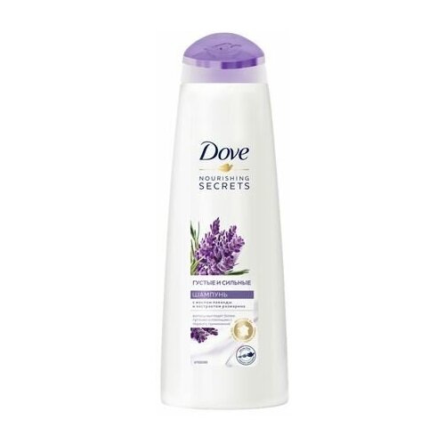 Dove NOURISHING SECRETS шампунь густые И сильные лаванда И розмарин 380 мл 4 шт