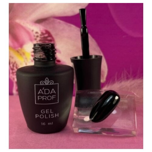 A'DA PROF Гель-лак фиолетовый с блестками высоко пигментированный (плотный) 16ml №08