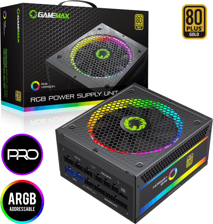 Блок питания GAMEMAX RGB-750 PRO