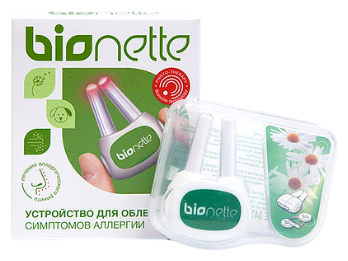 Устройство для облегчения симптомов аллергии BioNette