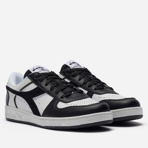 Мужские кроссовки Diadora Magic Basket Low Icona Leather чёрный, Размер 40.5 EU