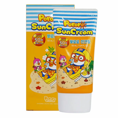 Pororo Крем водостойкий, солнцезащитный детский SPF50+ PA+++ Sun Cream , 50мл