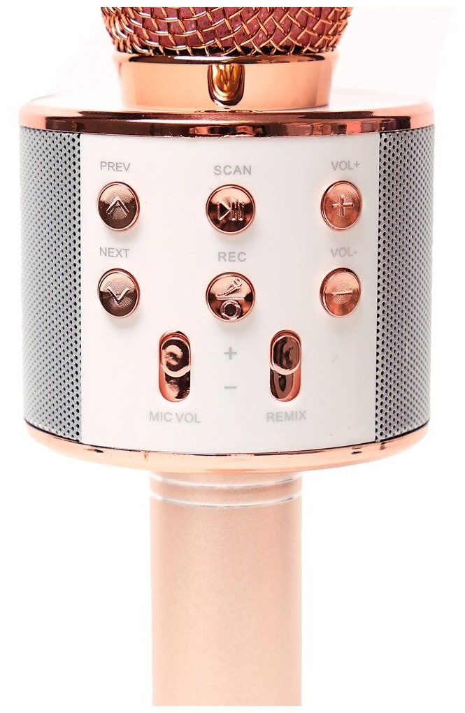 Караоке-микрофон B52 KM-130P розовый В52 - фото №5