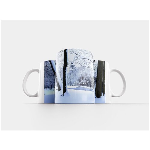 фото Кружка "зима, снег, холодный" 320 мл lotsprints