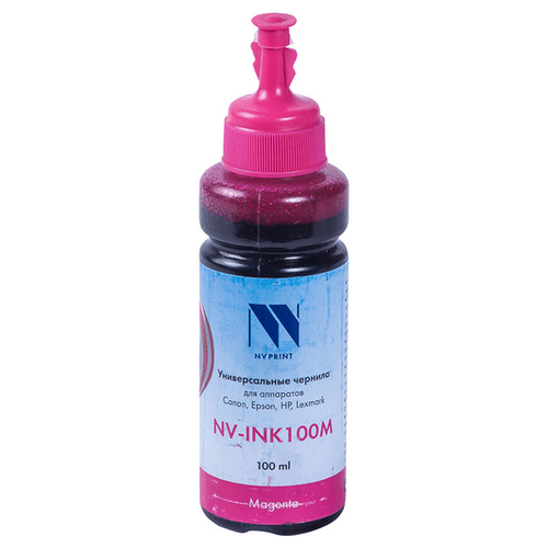 Чернила NV Print INK100U Magenta (NV-INK100UM) фотобарабан epson s051099 c13s051099 для лазерного принтера оригинал