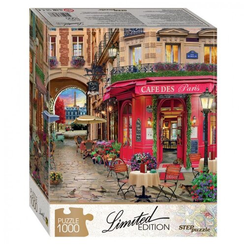 Пазл Cafe des Paris, limited edition, 1000 элементов степ пазл пазл cafe des paris limited edition 1000 элементов