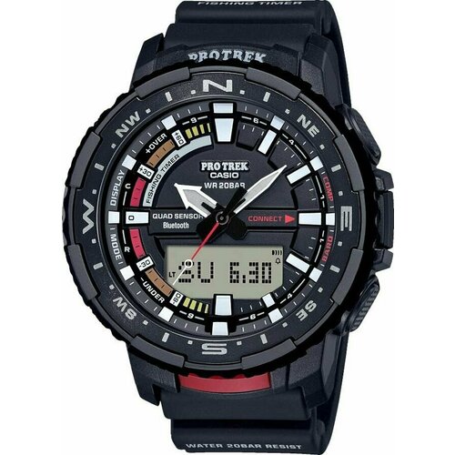 Наручные часы CASIO Casio Pro Trek PRT-B70-1, черный