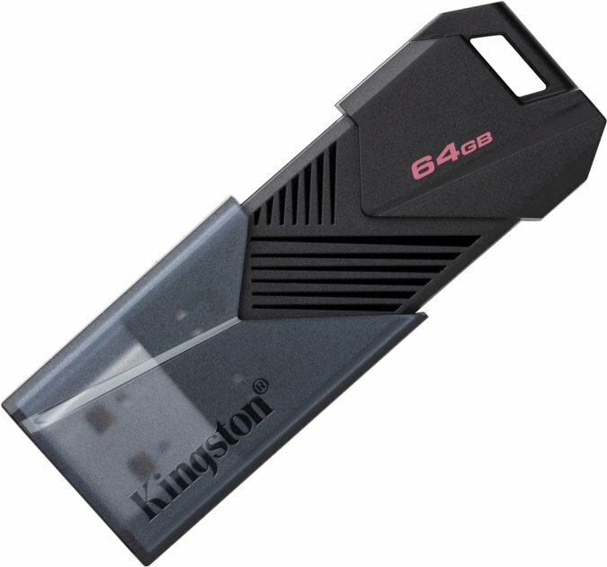 Флешка Kingston DataTraveler Exodia Onyx DTXON/64GB 64ГБ USB3.2 черный - фото №4