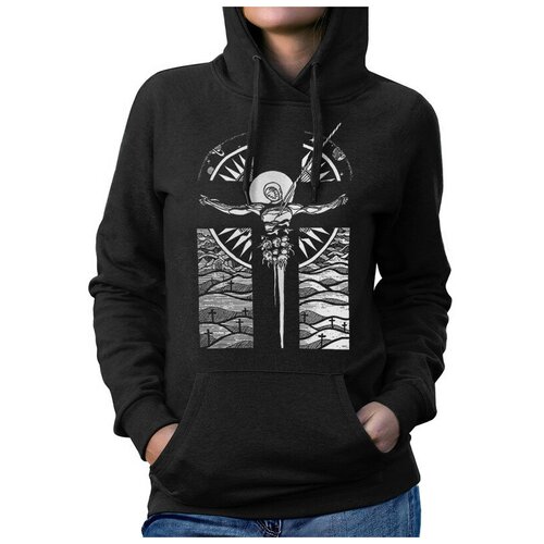 фото Толстовка / худи dream shirts аниме евангелион лилит - neon genesis evangelion женский черный 44 размер