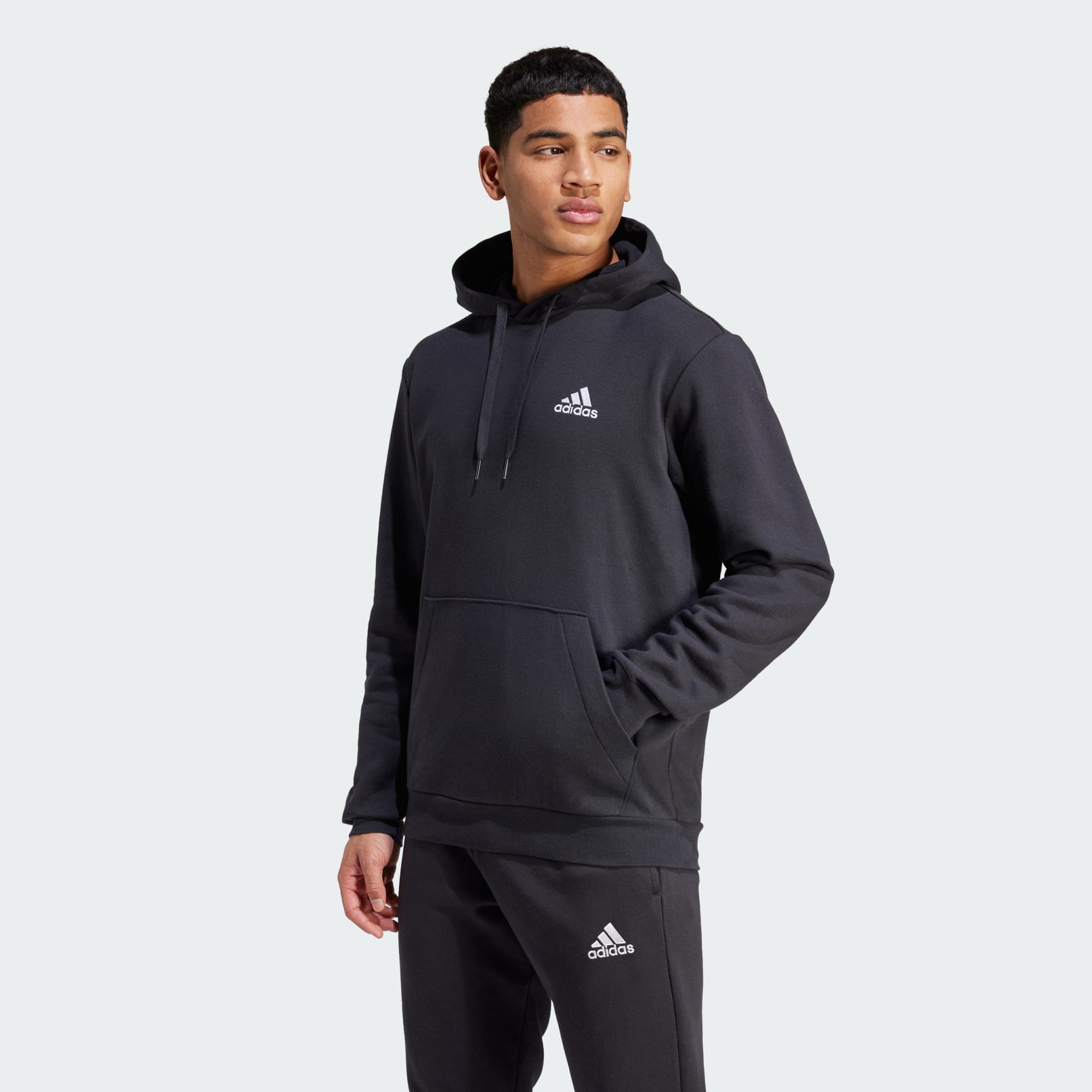 Adidas original essential hoodie hotsell
