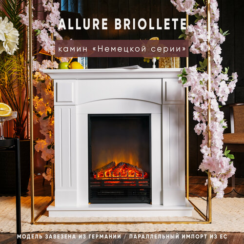 Изображение товара Камин ELEMENT FLAME Allure Briollete электрокамин напольный со звуком потрескивания дров