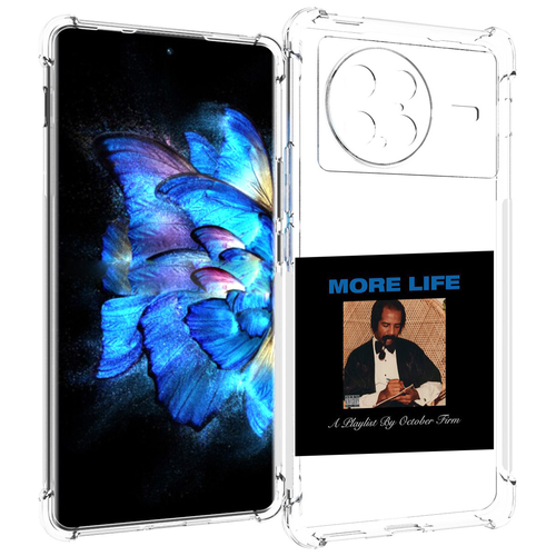 чехол mypads drake take care для vivo x note 5g задняя панель накладка бампер Чехол MyPads Drake - More Life для Vivo X Note 5G задняя-панель-накладка-бампер