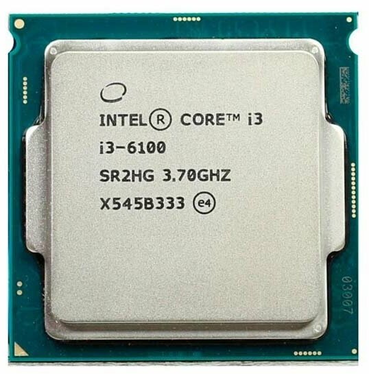 Процессор Intel Core i3-6100 LGA1151 2 x 3700 МГц