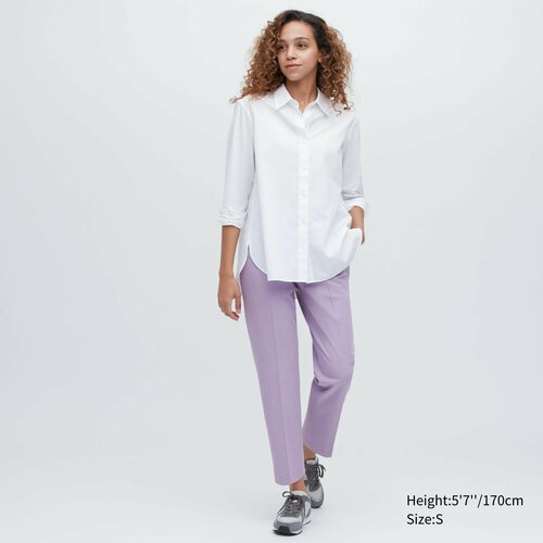 Брюки  Uniqlo, размер XS INT, фиолетовый