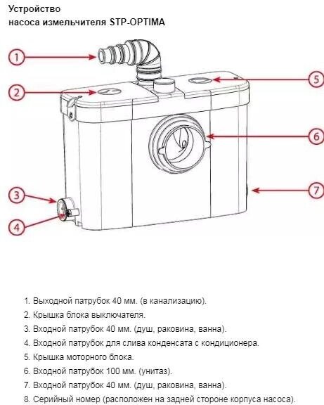 Канализационная установка Jemix - фото №10