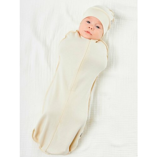 кокон для новорожденного к коляске hub classic blue Спальный мешок для новорожденного, интерлок LEMIVE (размер 56)