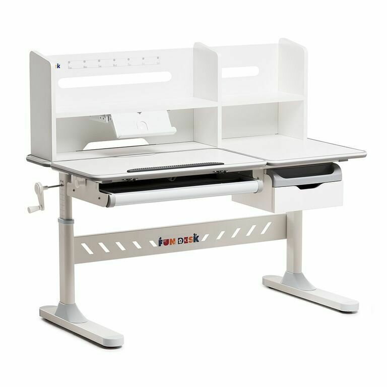 Парта FUN DESK FIORE II (1+1+1) Grey