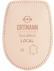 Ортопедические подпяточники при пяточной шпоре (2шт) SolaMed Local, ORTMANN, размер S